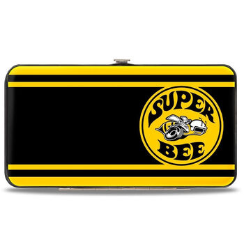 Buckle-down hinged wallet - super bee various colors 7 x 4