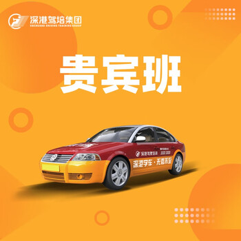 Shenzhen-hong kong driving school shenzhen driving test driving license vip class c1c2 same price one-to-one driving practice