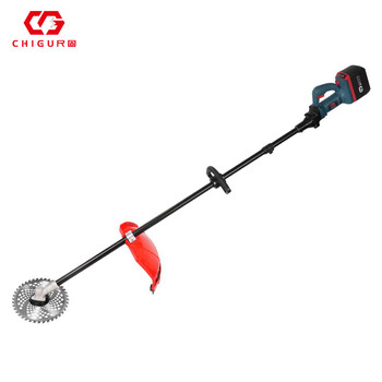 Chigu cg-6615 brushless lithium battery lawn mower high power electric lawn mower 4.0ah two batteries and one charger set cg-6615