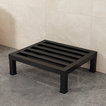 Shantou lincun washing machine stand universal base refrigerator pad elevated thickened carbon steel storage rack fully customized height 15cm carbon steel black length 120 width 50cm luxurious 6-leg reinforced model