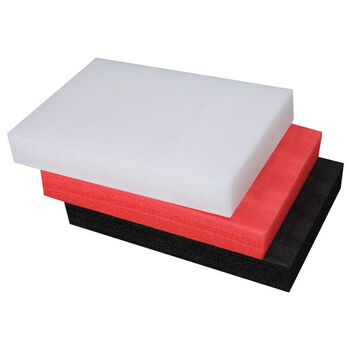 Epe pearl cotton foam board shock-proof and moisture-proof high-density pearl cotton packaging pad thickening manufacturer can customize the lining thickness 1 cm length 50 cm * width 50 cm (white)