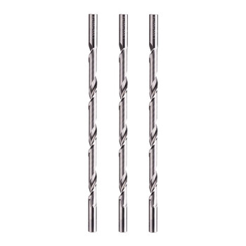 Rsrddy solid tungsten steel solid wood double-head cutting knife alloy single-edged spiral knife extended cnc carving knife tool 4*60*120 pieces diameter*blade length*total length