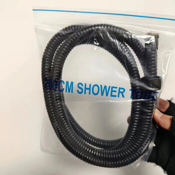 Plumbing hardware bath shower hose bathroom shower black warrior pipe household bathroom accessories shower hose 1.5m