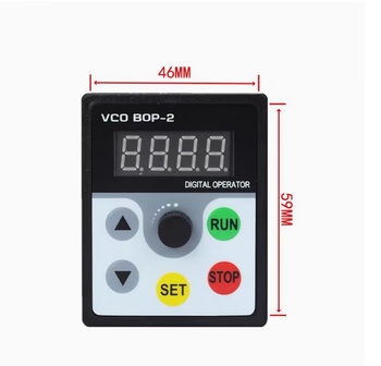 Lekong inverter 0.75kw/1.5kw/2.2kw/ 220v single-input single-output single-phase water pump fan speed regulator 350 small panel