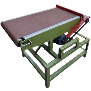 Chengjia simple belt sanding machine vertical and horizontal dual-use woodworking wire drawing machine small flat desktop sanding belt machine small industrial grade grinding machine 2100*300 belt sanding machine 380v3kw