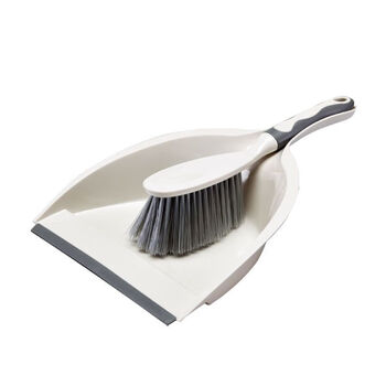 Clean the desk mini broom desktop broom dustpan set household broom sweeper bed hair children small sweeper broom puzzle garbage shovel dustpan broom set off-white 1 piece