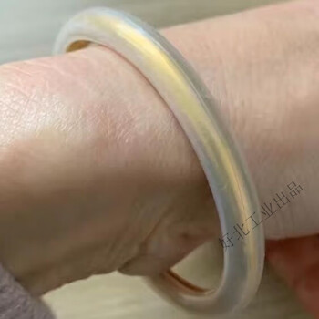 Bracelet protective cover, new jewelry accessories, made of transparent silicone, anti-collision protection, gold bracelet with 50 rings, bracelet thickness 0.3 cm