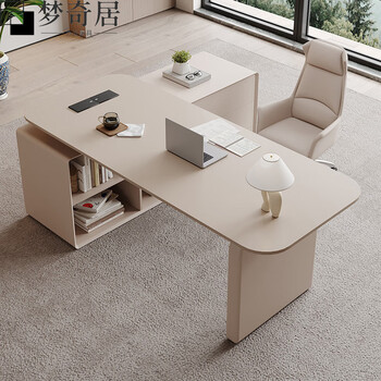 Italian minimalist desk, modern, simple, light luxury, home study, computer desk, beauty salon, medical consultation desk, workbench, customized photo shoot