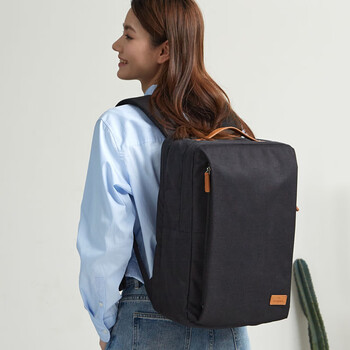 Shanye international ags burden-reducing backpack women's computer bag commuting lightweight large-capacity travel backpack student school bag cigarette ash