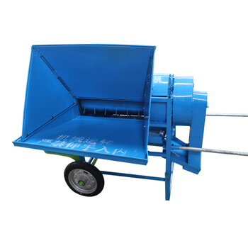 Wen yijia double-drum rapeseed threshing machine new full-feed threshing machine large-diameter wheat soybean sorghum sesame new double-drum threshing machine single machine (no movement
