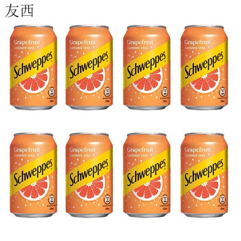 Coca-cola hong kong imported lemon cola coca-cola canned soda carbonated drink lemon flavor sparkling drink hong kong version yuquan grapefruit flavor 8*330ml