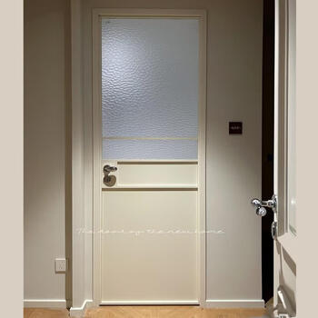 Wen yijia white french retro old steel window door kitchen swing door bathroom changhong glass door toilet sliding door appointment measurement