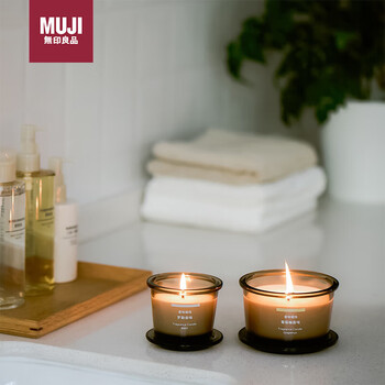 Muji scented candle aromatherapy indoor fragrance fragrance atmospheric souvenir gift gardenia scent 85g