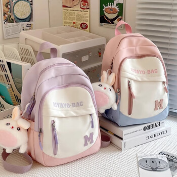 Originally conceived to study spring outings, lightweight small backpacks, school bags, children's outdoor outing backpacks, girls' primary school students going out for autumn outings, purple single bag