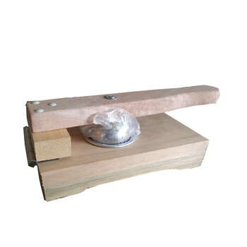 Sailotou steamed stuffed bun model skin press machine qingming fruit mold making green dough abrasive tool quick pressing rice cake skin machine for wrapping rice round cake dumplings solid wood diameter 8cm depth 4cm