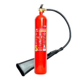 Jiangjing 25-year new national standard portable carbon dioxide fire extinguisher 5kg archives museum use mt/be5 5kg carbon dioxide carbon dioxide 5kg