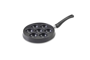 Nordic ware danish waffle skillet 7-hole cast aluminum nonstick pan breakfast lunch dinner multipurpose made in the usa