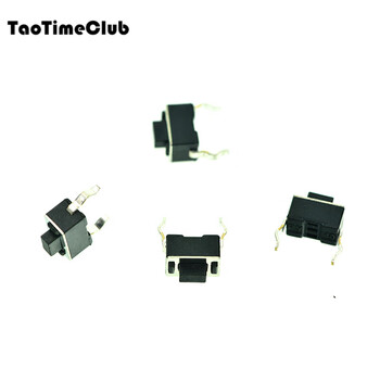 Taotimeclub tactile switch button micro switch 12*12/2*4/3*6/ bracket/smd/straight plug 3*6*5 straight plug (20 pcs) no specifications
