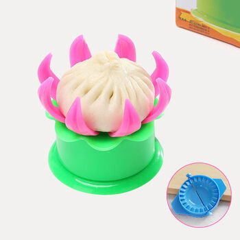 Meikejie home kitchen fully manual steamed bun making artifact dumpling making machine steamed bun pinching machine small steamed bun machine small machine mold 3 steamed bun machines + 5 dumpling machines