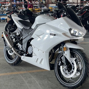 Renmin motorcycle's new jiaolong 200 to 400 large-displacement sports car, heavy motorcycle, road race, party race, electric flamethrower, can be registered. white, brand new 200 retro instrument gasoline sports car, can be registered.
