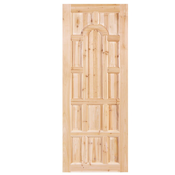Antique wooden door, old-fashioned single door, customized new chinese style antique door and window, fir log solid wood door, interior door, barn door set door, room bedroom door 8803# standard door 200*80cm (excluding door cover)