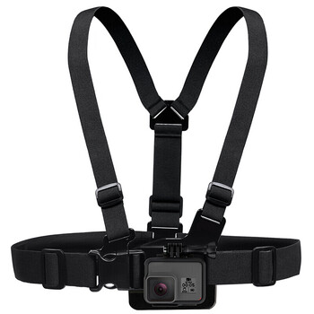 Telesin (tai xun) adapts to gopro chest strap dji action4 5pro/6 chest strap sports camera chest fixed insta360 first-view shooting bracket nano chest strap