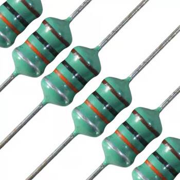 Special 1w color ring inductor for household appliances, rice cooker, induction cooker, microwave oven, soy milk machine, home appliance repair, brown, black, orange and silver 0510-10mh 20 pcs