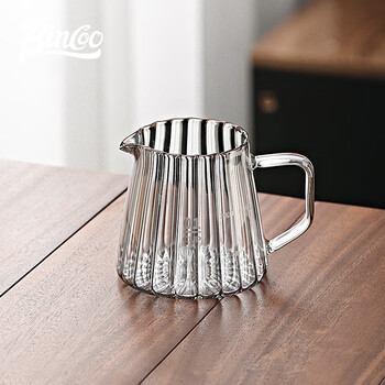 Bincoo hand brewed coffee pot set coffee filter brewing cup high temperature resistant glass sharing pot coffee utensils