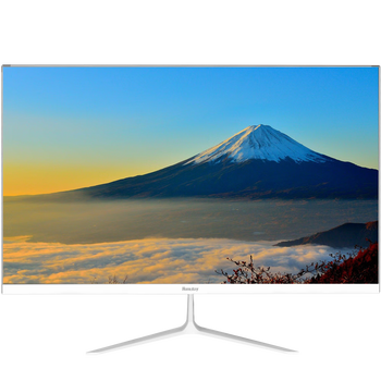 95% new huntkey state subsidy 23.8-inch 100hz monitor ips full hd wide viewing angle low blue light white three micro-edge home office entertainment monitor m2432f/w
