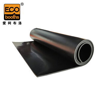 Ecobulo insulation mat high voltage 5kv 1 10m 3mm power distribution room power distribution room durable insulating rubber sheet black 110731