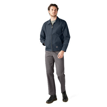 Dickies men's unlined eisenhower jacket air force blue xxl