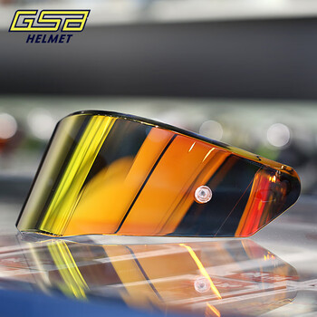 Gsbgsb helmet lens s-361 361gt model lens red plated lens