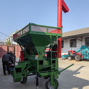 Kezitu fully automatic large corn thresher, dry and wet corn thresher, four-wheel self-propelled corn thresher, fully automatic large corn thresher, wet and dry