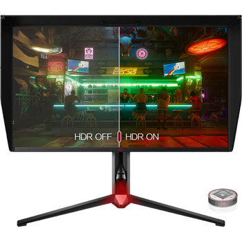 99% new aoc agon 27-inch 2k 170hz ips hdr1000 miniled type-c65w ps4 3080 gaming e-sports monitor ag274qxm