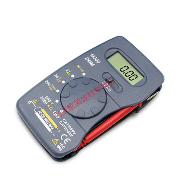 Fluke mini card type digital multimeter portable pocket notebook type watch pocket type buzzer automatic protection buzzer