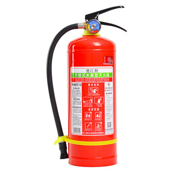 Chujiangjing 25-year new standard portable water-based water mist vehicle-mounted fire extinguisher for small cars and trucks, environmentally friendly and pollution-free 3l 3l water-based ms/abef3 viii