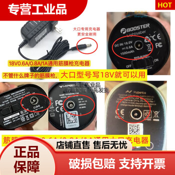 Hyperice fascia gun charger 18v1.0a universal hyperice go2.0pro 54 18v1a charger one meter cable