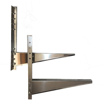 Zkhe yellow hot-dip galvanized air conditioning bracket outdoor unit frame 3p5 universal thickened mounting bracket 1.5p stainless steel (1.7mm)+