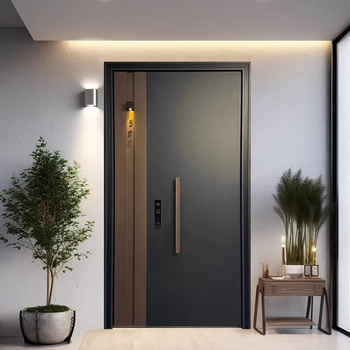 Pupan entry door anti-theft door entry door parent door original wood grain grade a 2025 new home door anti-pry security door wood grain 1-consultation free door-to-door measurement installation and transportation