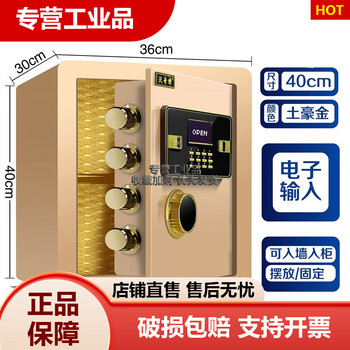 Watch safe 60cm 70cm 0cm high bedside wall wardrobe safe office fingerprint small 40cm rich gold electronic + screen display plus