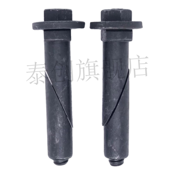 Special reusable expansion screws for upward wall saws, oblique openings, detachable track fixation, ultra-stable implosion and pull-off, wall saws with 10 angled openings