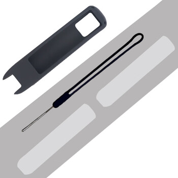 Zhencool is suitable for netease youdao dictionary pen s7pro protective cover translation pen silicone cover reading pen scanning pen storage box black silicone cover + free lanyard + free film