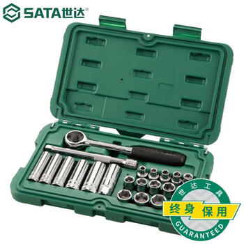 Sata auto repair tool set 09524 22-piece 10mm series socket set zhongfei