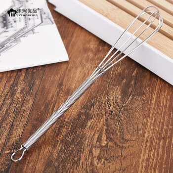 Jinxi youpin kitchen manual egg beater stainless steel egg mixer cream whipper egg beater small 1 piece jx2181