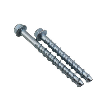 Funwudou meigu hexagonal flange head with padded concrete thread self-cutting anchor drill cement bottom-cut self-tapping expansion screw 12*100-1425 boxes