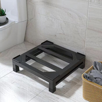 Mi is suitable for xiaomi mijia washing machine base custom-made universal washing machine foot pads plus height refrigerator bracket storage rack plus black extra thick load-bearing 1300 catties length 40x width 40x height 30 cm