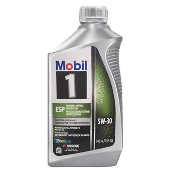 Us version of mobil 1 super gold esp5w30 c2/c3 fully synthetic motor oil suitable for bmw, mercedes-benz, volkswagen and honda mobil 1 esp 5w-30 us version 0.946l