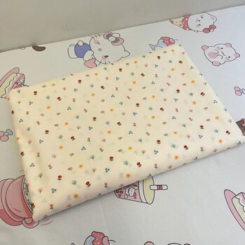 Chaosihui homemade cute bow tablecloth ins style small floral short velvet girl heart decorative background cloth dormitory tablecloth cream colored flowers 30*40cm (small size sample cloth)