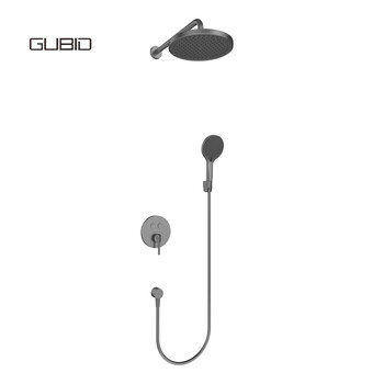 Gubid two-function embedded shower head bathroom home bathroom shower head set gd9524q-star gray