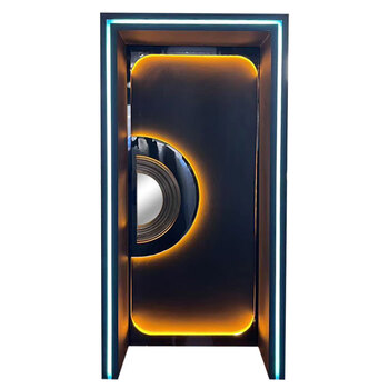 Ktv soundproof fire door stainless steel technology lighting internet celebrity door soundproof door private room style one (for more styles, consult customer service)